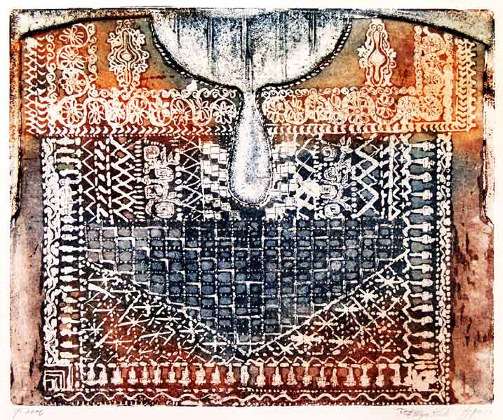 Chest Panel Embroidery  (gabbeh) Picture