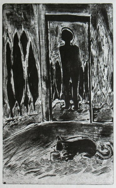 Study with a cat Picture