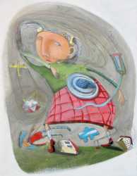 Hyper sensitive child (client: Horim Veyeladim - Parent & Children mag.)